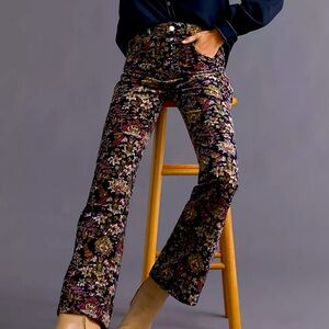 Anthropologie Multicolor Flare Jeans